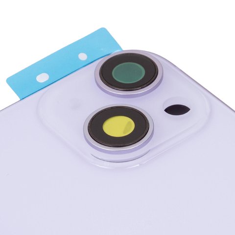 Корпус для iPhone 14, фіолетовий, з тримачем SIM-карти, з боковими кнопками, Original (PRC), EU version Прев'ю 1