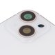 Housing compatible with iPhone 14, (white, with SIM card holders, with side buttons, Original (PRC), EU Version, starlight) Preview 1