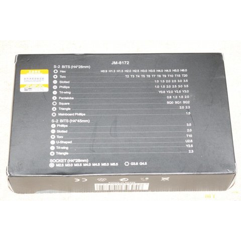 73 in 1 Professional Multifunctional Repair Tool Screwdriver Set Jakemy JM-8172 Preview 5