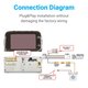 Toyota Aygo Citroen C1 Peugeot 108 Reverse Camera Kit With 8 Pin Cable Wire Harness Preview 8