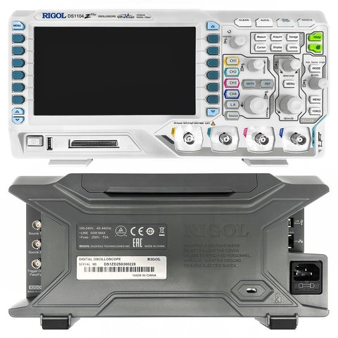 Osciliscopio digital  RIGOL DS1104Z-S Plus Vista previa  5