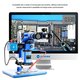 Microscopio Sunshine R360 Pro, trinocular, 7X-45X Vista previa  11