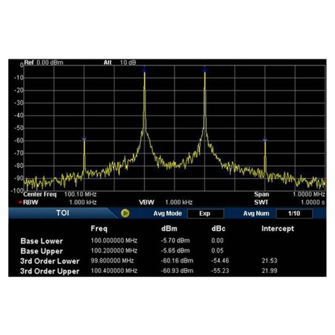 Программное расширение для измерения ACPR, OBW, CP, TDP RIGOL AMK-DSA800 Превью 7