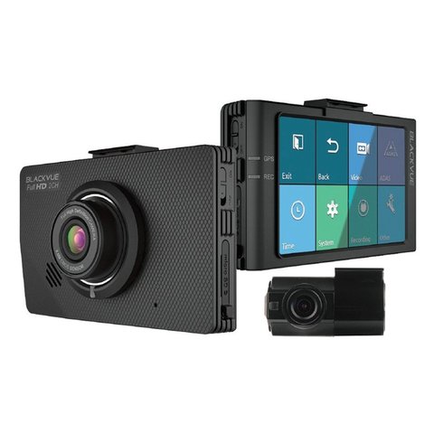 Відеореєстратор із вбудованим дисплеєм, G-сенсором і сенсором руху BlackVue DR490 L-2СH GPS Прев'ю 1