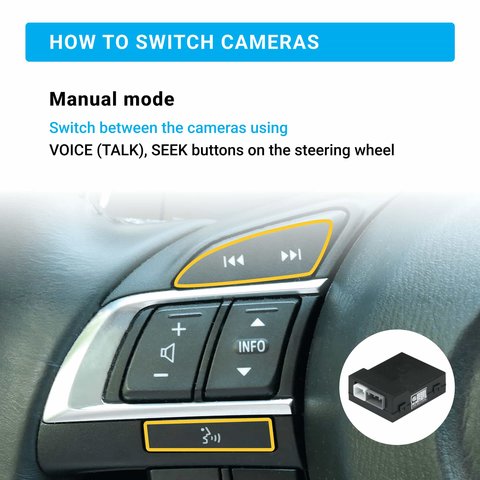 Система керування камерами RFCC для Mazda MZD Connect Прев'ю 4