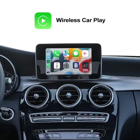 CarPlay для Mercedes-Benz E-Class 2016 2017 2018 2019 C-Class 2019 2020 із системою NTG5.5 (малий дисплей) Прев'ю 4