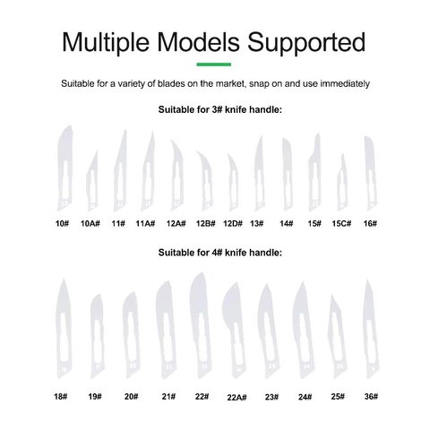 Набор ручек для ножей RELIFE RL-101J, пластик Превью 2