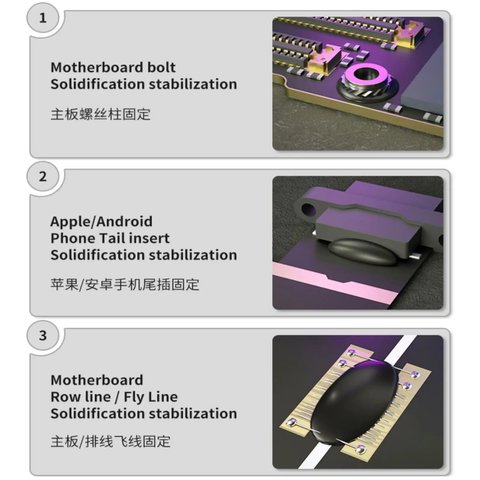 Паяльна маска Mechanic SU3, жовта, 10 мл, ультрафіолетова Прев'ю 5
