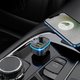 FM-трансмітер Hoco E62, чорний, з дисплеєм, USB тип-C, USB тип-A, 3 порта, 20 Вт, Quick Charge, Power Delivery (PD), #6931474756299 Прев'ю 3
