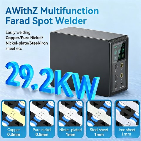 Апарат точкового зварювання AWithZ P60F, 29,2 кВт, з подвійною ручкою WP240 Прев'ю 2