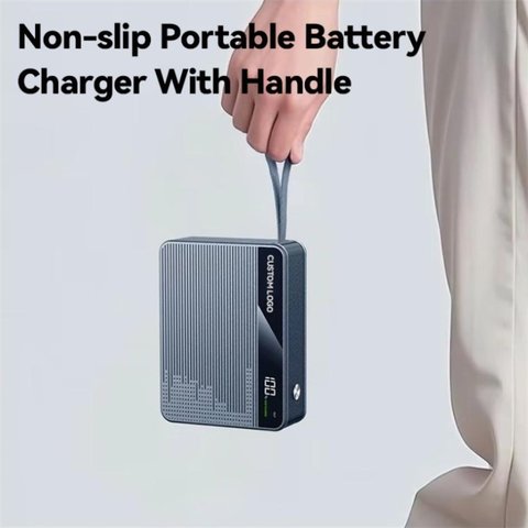 Power bank Remax FP-6, 60000 мАч, 100 Вт, черный, Quick Charge, Power Delivery (PD), #6954851250005 Превью 4