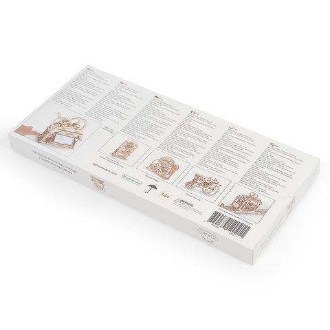 Механічний 3D-пазл UGEARS Шкатулка-візитниця Прев'ю 8