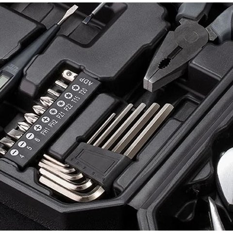 Набір інструментів Xiaomi Jiuxun Tools Toolbox Pro для дому 60 в 1 Прев'ю 9