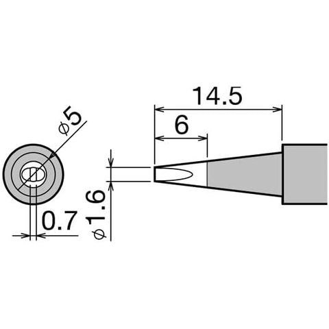 Паяльное жало Goot PX-28RT-1.6D Превью 4