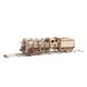 Mechanical 3D Puzzle UGEARS Locomotive with Tender Preview 6