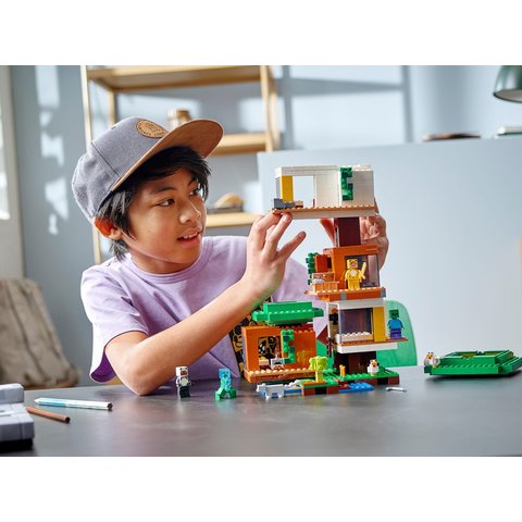 Конструктор LEGO Minecraft Современный домик на дереве (21174) Превью 12