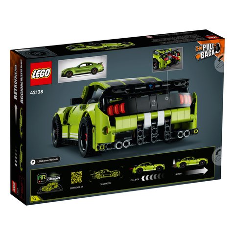 Конструктор LEGO Technic Ford Mustang Shelby® GT500® 42138 Превью 6